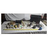 Copper wire, brushes,toool box  and much more