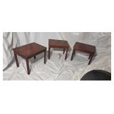 3 side tables