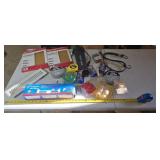 Sandpaper, duck tape ,carvac, and more