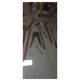 Garden tools pruning pulls Hatchet 4x4 post