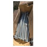 Adjustable closet rods