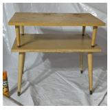 Helms Modern mid-century blonde Oak coffee table.