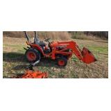 Kubota B7500  SN B7500HSD diesel 4X4 1067 hours