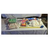 Garbage bags, hefty storage bags, aluminum foil ,