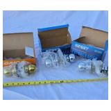 Three interior door knobs