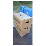 Box of Communication cable coax 3/4 full