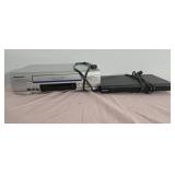 Panasonic vhs player,Sony dvd player