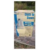 New in the box metal halide security light