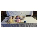 Easter basket and hats