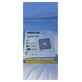 Broan ventilation fan
