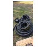 3" coil drainage pipe with fittings.