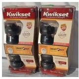 Two new entry quick set lock sets with smart keys