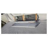 Adjustable window screens and vinyl window shades