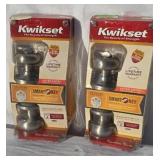 Two new Kwikset entry locks with smart keys