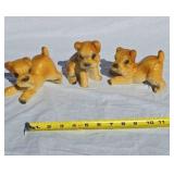 Ceramic playful dogs