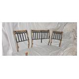 Aluminum patio furniture backs only.