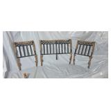 Patio furniture aluminum backs only