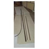 Copper & brass pipe.