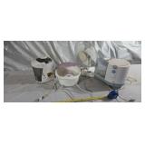 Fan, foot massager,sunbeam humidifier, juicer