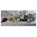 Home decor, tealight candels, salt and pepper