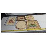 hand-embroidered pieces