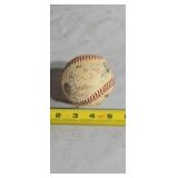 Signed baseball