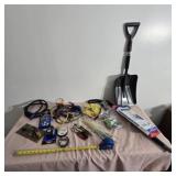 Pliers, zip ties, hose clamps,wire strippers and