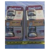 Kwikset Juno Polished Brass Entry Door Smart Key