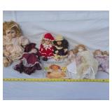 Porcelain dolls, Shirley Temple paper dolls book