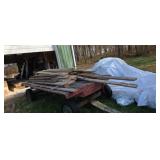 Lumber 2"X8"  2"X4" 1" the wagon it