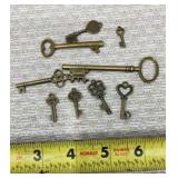 Skeleton Keys & Charms