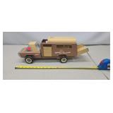 Buddy L Riding Academy pressed steel toy truck.