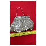 Metal mesh evening bag