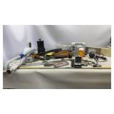 Air Compressor 300psi, Level, Stapler, Tool Belt,