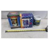 Budweiser Beer Steins and Star Trek Coffee cup