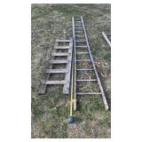 Rustic Wooden ladders