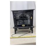 Albion electric fireplace heater, works