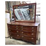 Mid-20th century American Federal style mahogany