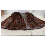 Kerry Brooke Mouton Fur Shaw Style Coat Sears