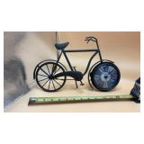 FIRST TIME & CO. DECORATIVE VINTAGE STYLE BIKE