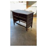 Old Wood Dresser No drawers