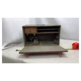 Antique Wooden Machinist Chest/Toolbox