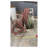 Hose reel with 2 Hoses