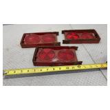Flameless Flare emergency roadside reflectors.