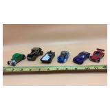 6-Mattel Hot Wheels Cars