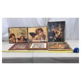 Framed Cherub Prints