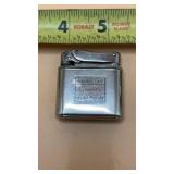 1950s-MYLFLAM BOB PETROL POCKET LIGHTER. SILVER