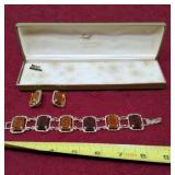 Sarah Coventry 1/20-12kt Gold , genuine stone,