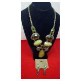 Erica Lyons earrings, necklace