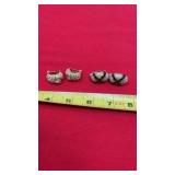 Christian Dior  and Ginger Clip on Earrings